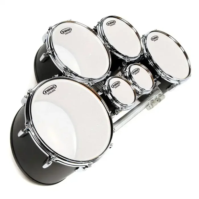Evans MX Frost Marching Tenor Drum Head, 12 Inch