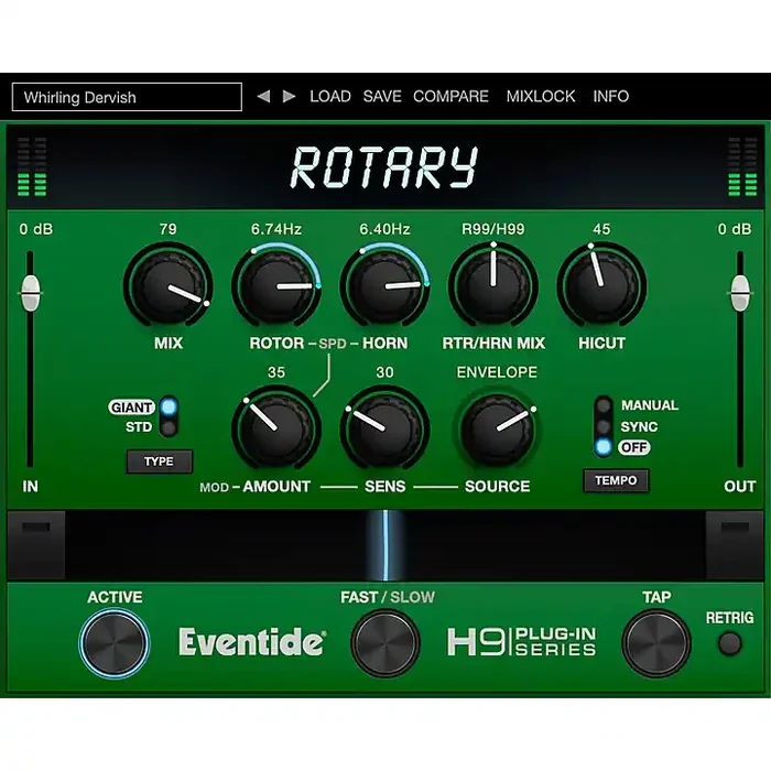 Eventide Rotary Mod Native Plug-in Software Download Guitar Center