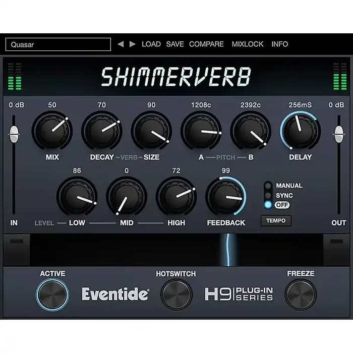 Eventide ShimmerVerb Reveb Plug-in Guitar Center
