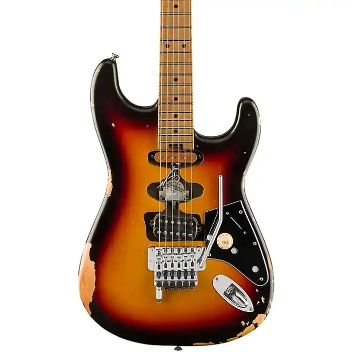 EVH Frankenstein Relic Series Electric Guitar Vintage Sunburst Guitar Center