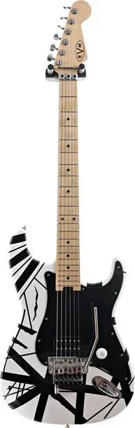 EVH Striped Series White with Black Stripes (Pre-Owned)