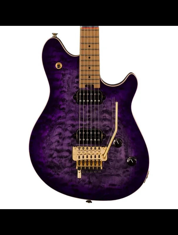 EVH Wolfgang Special QM Electric Guitar – Purple Burst