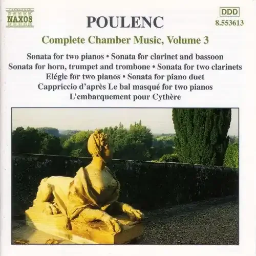 F. Poulenc Complete Chamber Music 3 – COMPACT DISCS