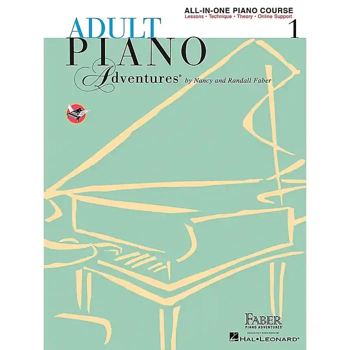 Faber Piano Adventures Adult Piano Adventures All-In-One Lesson Book 1 – A Comprehensive Piano Course – Faber Piano Guitar Center