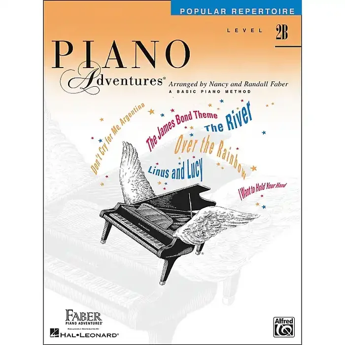 Faber Piano Adventures Piano Adventures – Popular Repertoire Level 2B – Faber Piano Guitar Center
