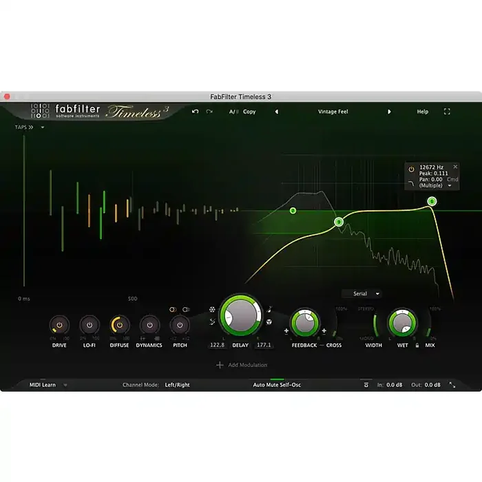 FabFilter Timeless 3 Delay Plug-in Guitar Center