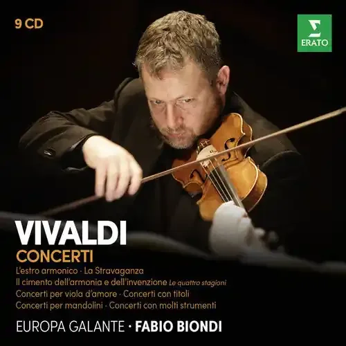 Fabio Biondi Vivaldi Il Cimento Dell‘armonia E Dell‘inventione – COMPACT DISCS