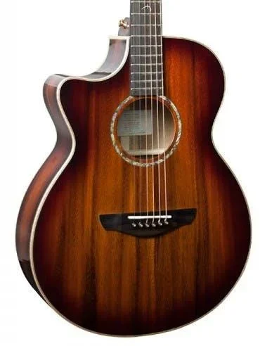 Faith Left-Handed Trembesi Series Venus Blood Moon Electro-Acoustic Guitar in Natural – Andertons Music Co