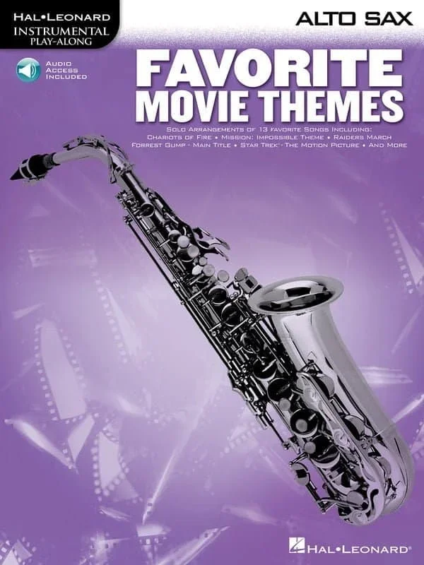 Favorite Movie Themes for Alto Sax | Sheet Music | Store