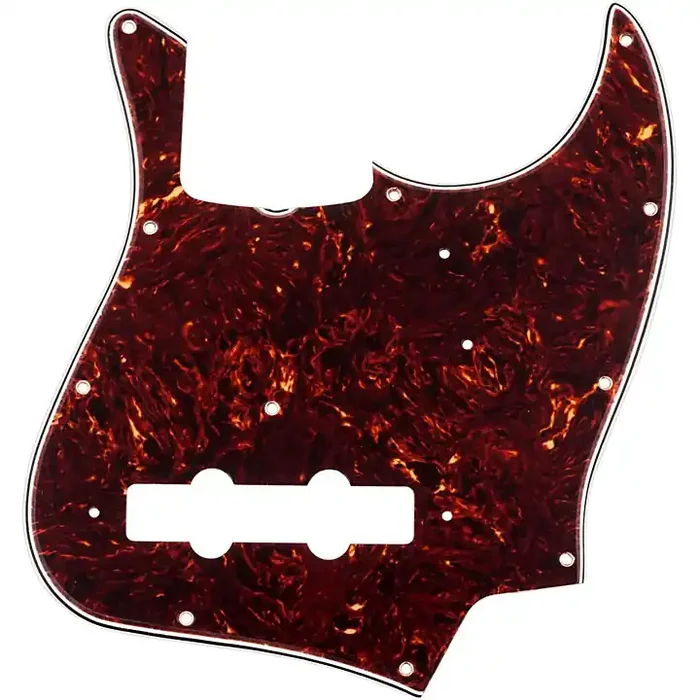 Fender 11-Hole ‘64 Jazz Bass Pickguard, 3-Ply, Brown Shell Guitar Center