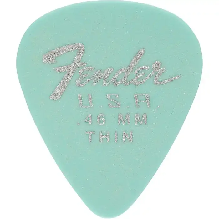 Fender 351 Dura-Tone Delrin Pick (12-Pack), Daphne Blue .46 mm 12 Pack Guitar Center