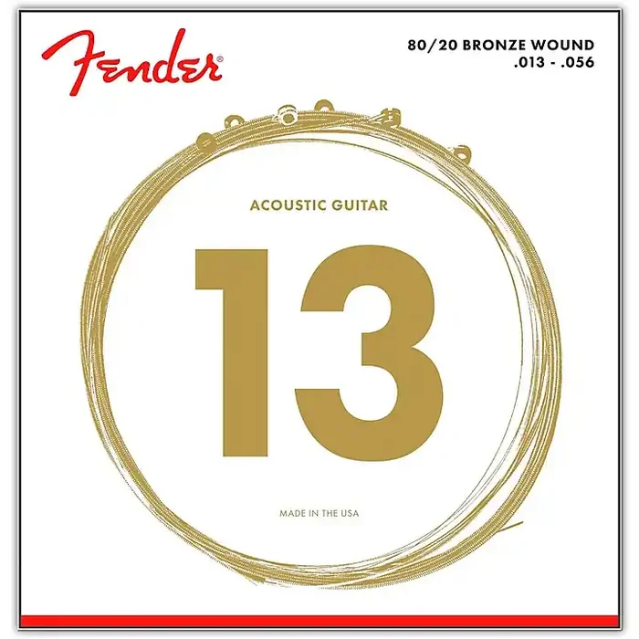Fender 70M 80/20 Bronze Acoustic Strings – Medium Guitar Center