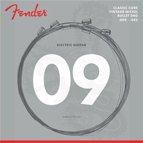 Fender – Classic Core-3155L, Vintage Nickel, Bullet Ends (.009-.042) –