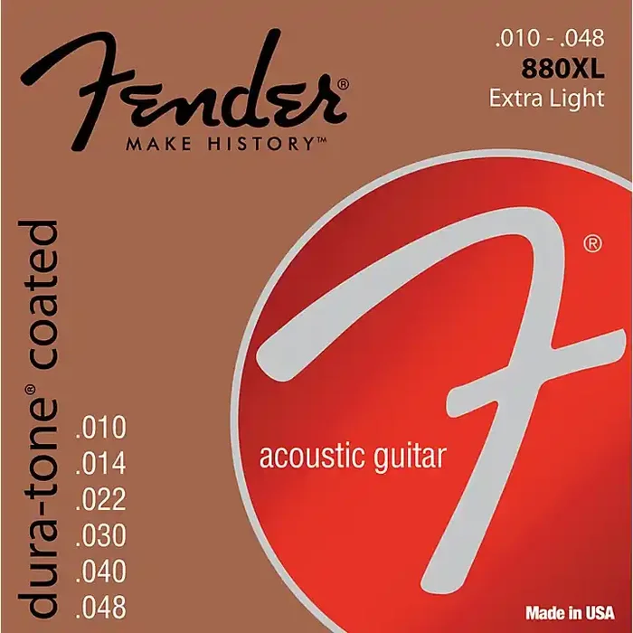 Fender 880XL Coated 80/20 Bronze Acoustic Guitar Strings – Extra Light Guitar Center