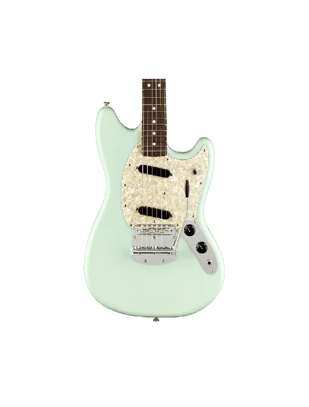 Fender American Performer Mustang – Satin Sonic Blue w/ Rosewood FB