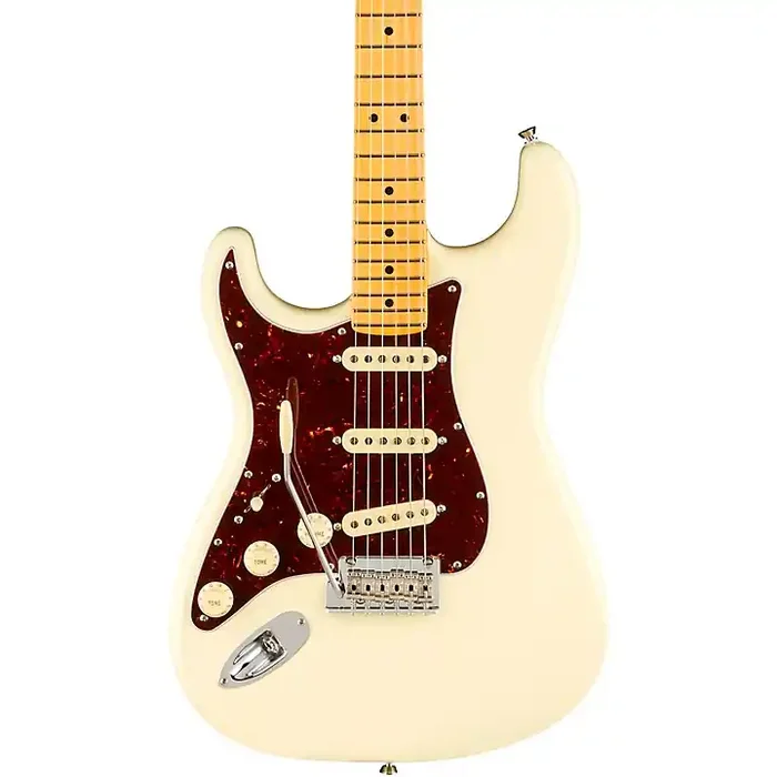 Fender American Professional II Stratocaster Maple Fingerboard Left-Handed Electric Guitar Olympic White Guitar Center