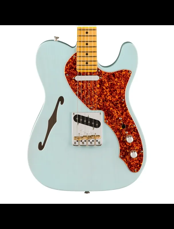 Fender American Professional II Telecaster Thinline – Trans Daphne Blue w/Maple FB