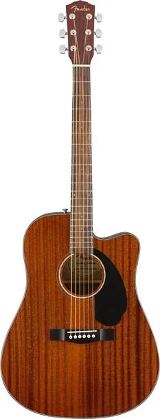 Fender CD-60SCE All Mahogany Walnut Fingerboard