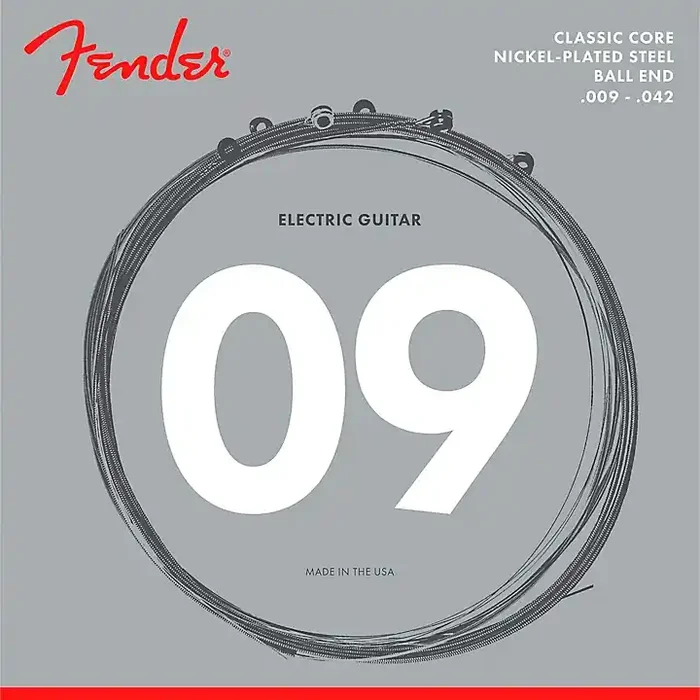 Fender Classic Core 255L Nickel-Plated Steel Ball End Light Guitar Strings Guitar Center
