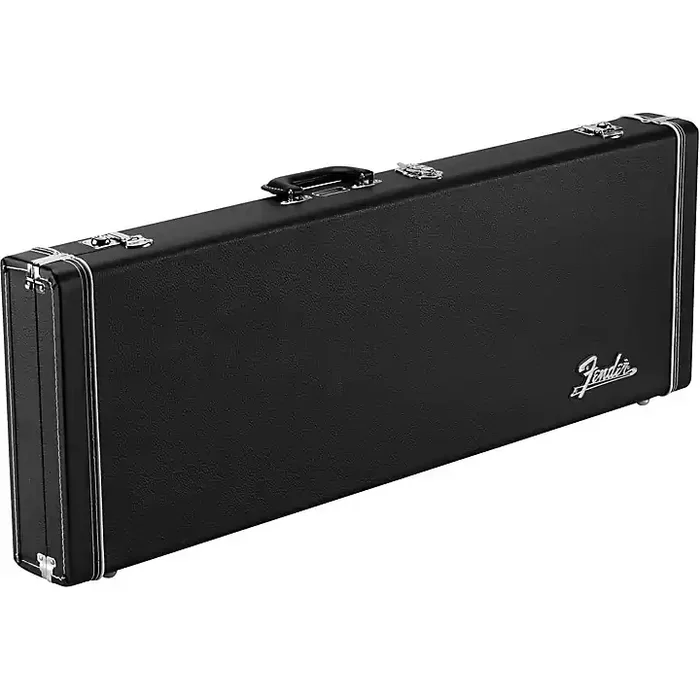 Fender Classic Series Wood Strat/Tele Case Black Black Guitar Center