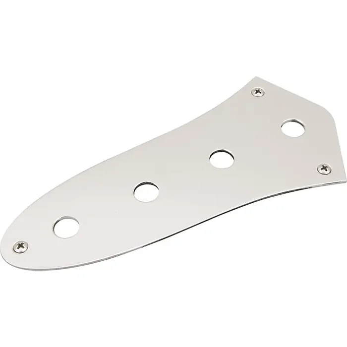 Fender Control Plate for Deluxe Jazz Bass Chrome Guitar Center