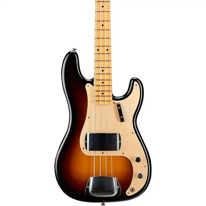 Fender Custom Shop ‘57 Precision Bass Journeyman Relic Electric Guitar Wide Fade 2-Color Sunburst Guitar Center