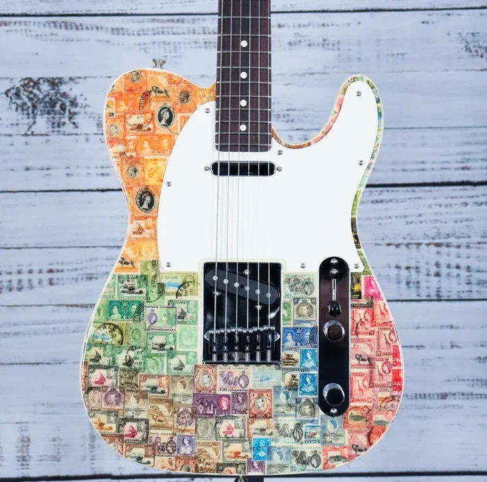 Fender Custom Shop Limited Stamps Guitar | Tanganyika | Yandas Music