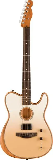 Fender FINNEAS Signature Acoustasonic Player Telecaster Cappuccino Fade Rosewood Fingerboard