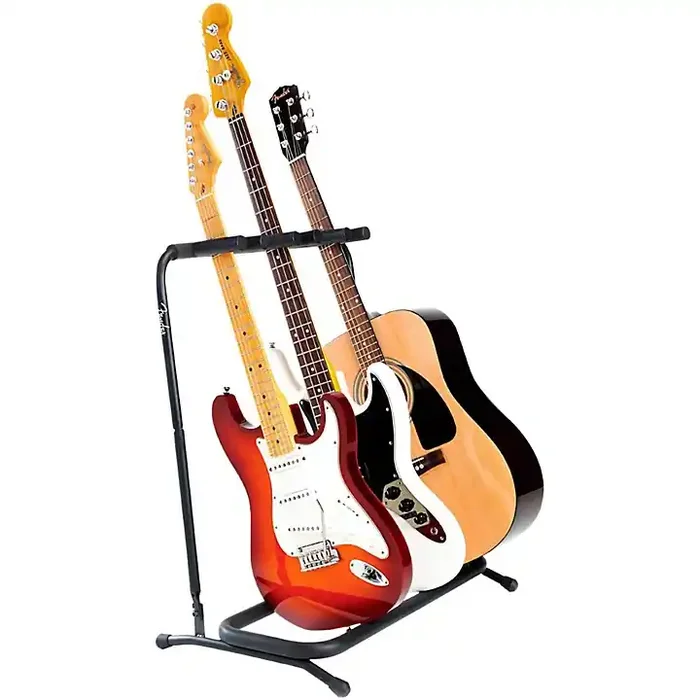 Fender Folding 3-Guitar Stand Guitar Center