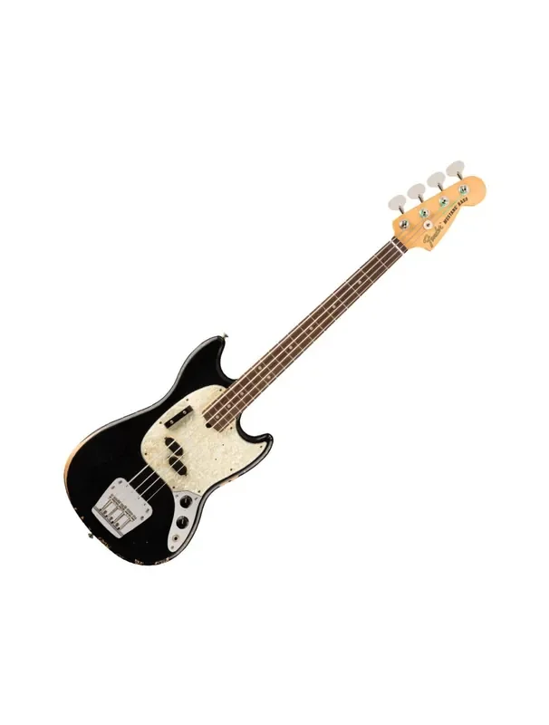 Fender JMJ Road Worn Mustang Bass – Black