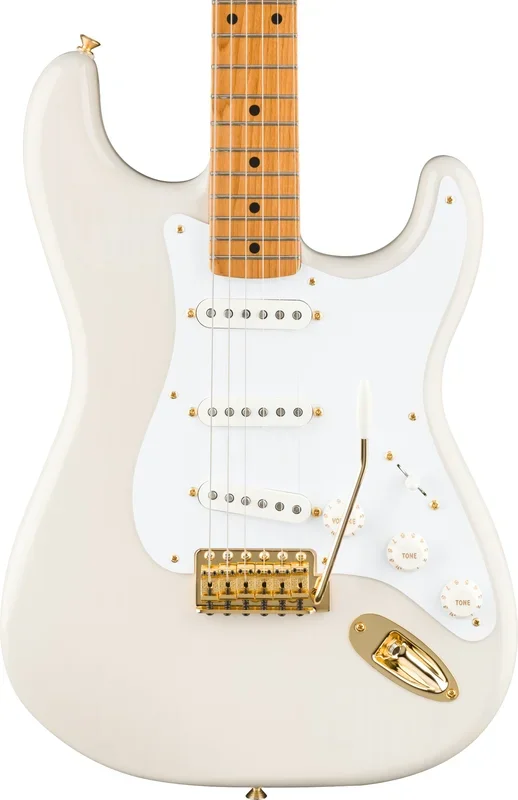Fender Limited Edition Vintera II 50S Stratocaster with Gold Hardware in White Blonde
