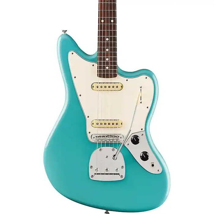 Fender Player II Jaguar Rosewood Fingerboard Electric Guitar Aquatone Blue Guitar Center