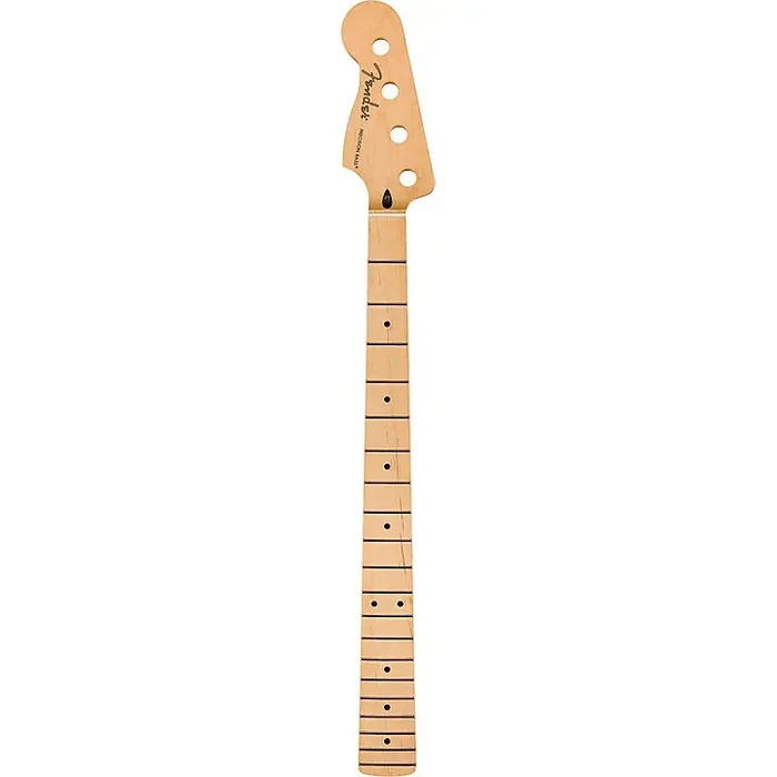 Fender Player Series Precision Bass Left-Handed Neck, 20 Medium-Jumbo Frets, 9.5″ Radius, Maple Guitar Center