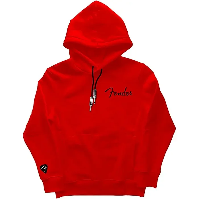 Fender Pullover Hoodie Large Red Guitar Center