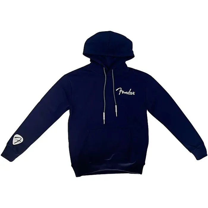Fender Pullover Hoodie Medium Blue Guitar Center