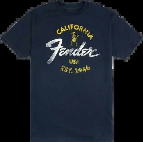 Fender® Baja Blue T-Shirt, Blue, S