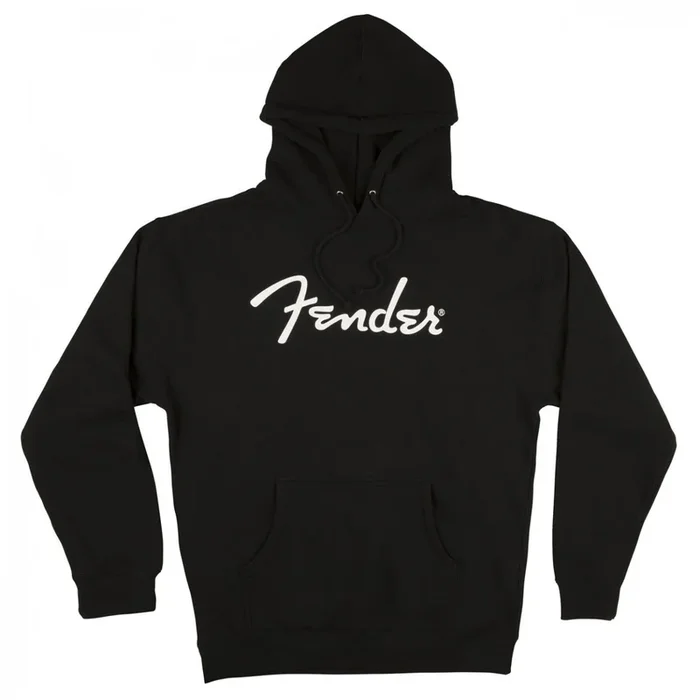 Fender Spaghetti Logo Hoodie – Black – Small