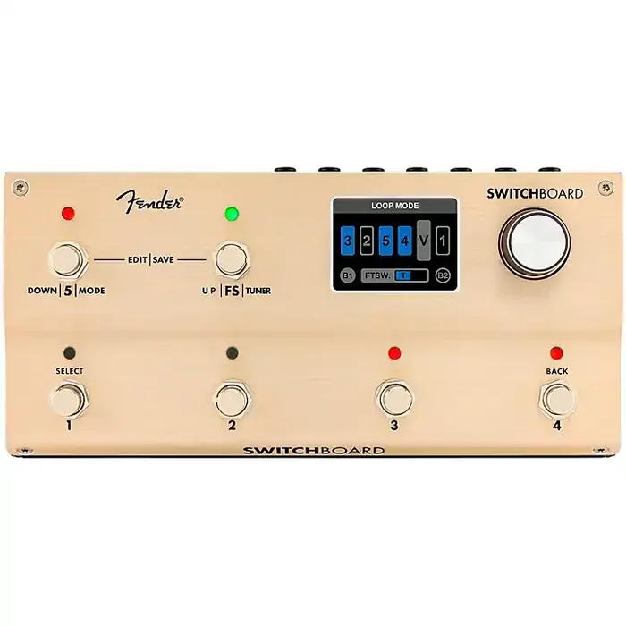 Fender Switchboard Effects Operator Loop Switcher Pedal Champagne Guitar Center