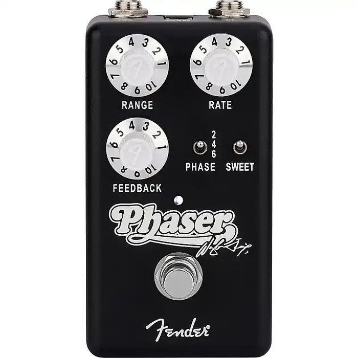 Fender Waylon Jennings Phaser Effects Pedal Black Guitar Center
