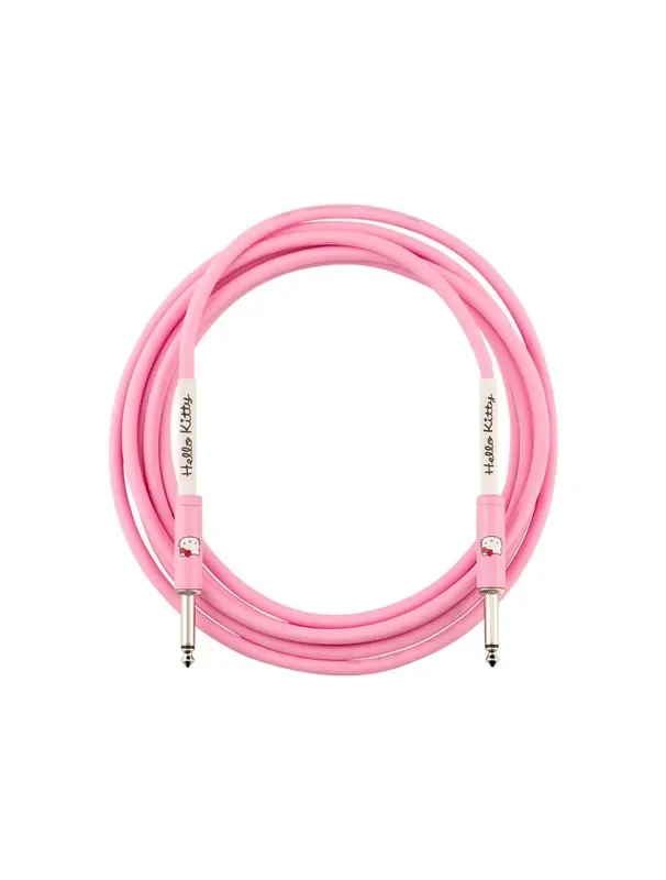 Fender x Hello Kitty 10‘ Instrument Cable – Pink