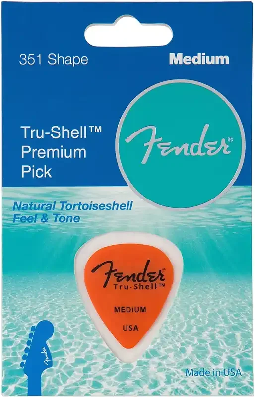 Fender® Tru-Shellâ„¢ Picks – 351 Shape