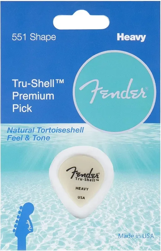 Fender® Tru-Shellâ„¢ Picks – 551 Shape