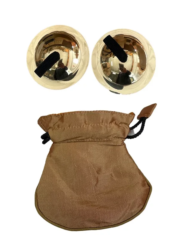 Finger Cymbals in Cloth Bag