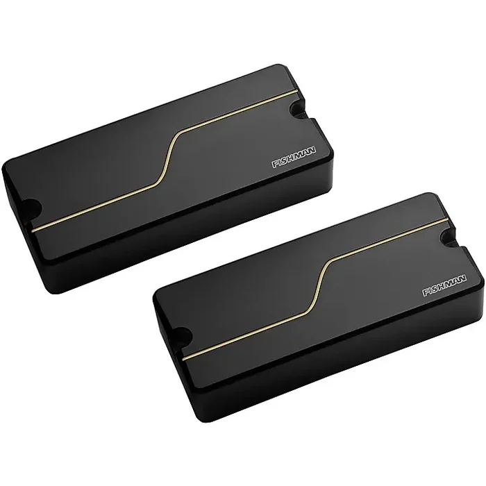 Fishman Fluence 7-String Matt Heafy Custom Pickup Set Black with Gold Line Guitar Center