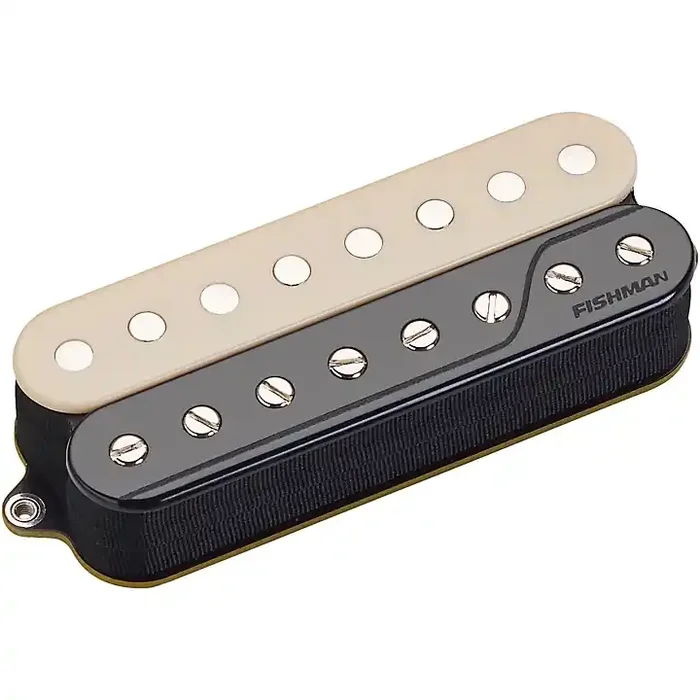 Fishman Fluence Classic Humbucker 8-String Open Core Single Reverse Zebra Bridge Guitar Center