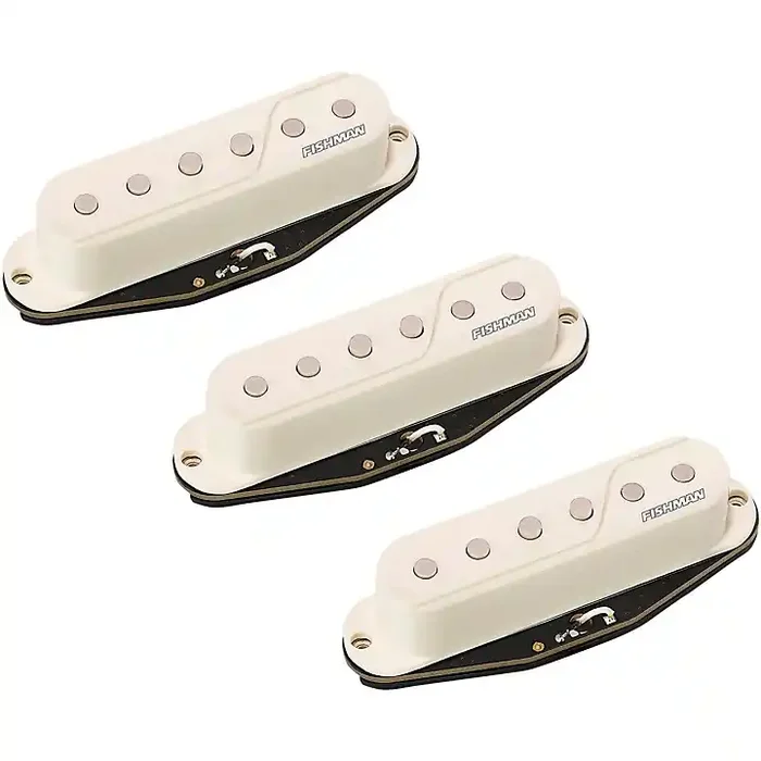 Fishman Fluence Greg Koch Single Width Strat Pickup Set White Guitar Center