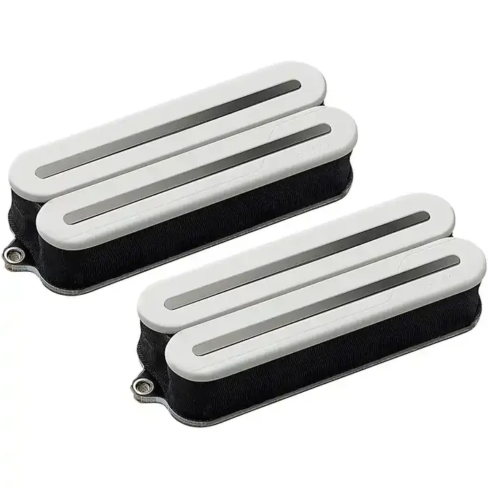 Fishman Fluence Open Core Modern Humbucker 8-String Black Nickel Blades Electric Guitar Pickup Set White Guitar Center