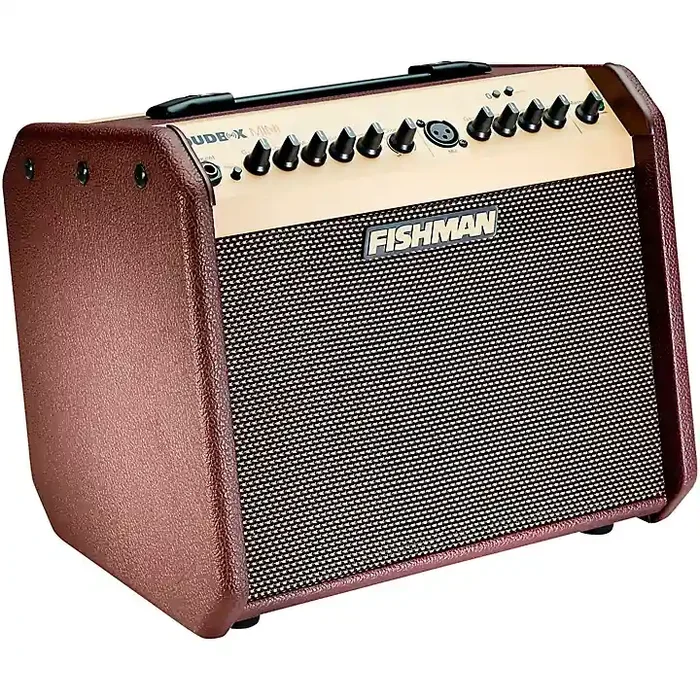 Fishman Loudbox Mini 60W 1×6.5 Acoustic Guitar Combo Amplifier With Bluetooth Brown Guitar Center