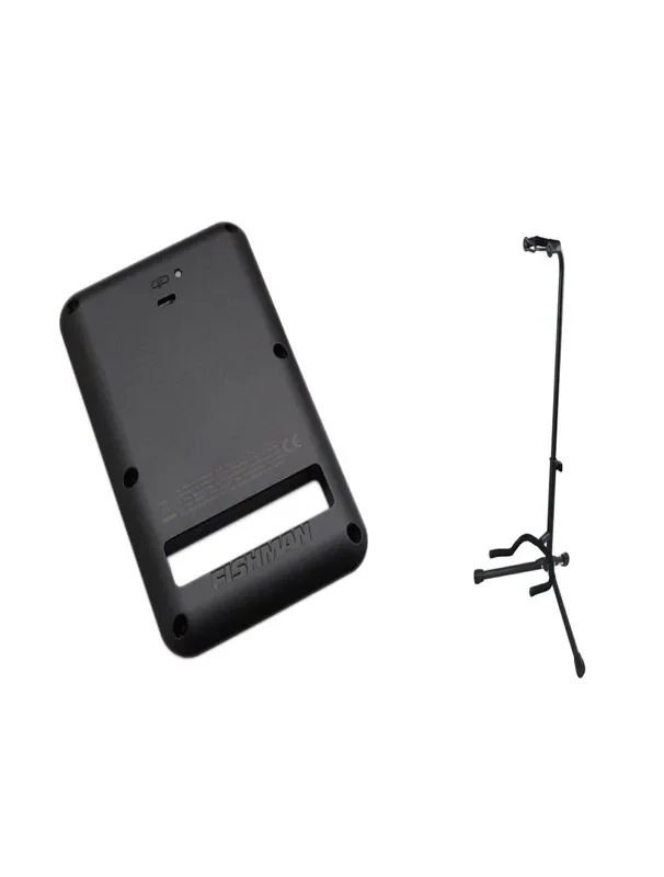 Fishman Rechargeable Battery Pack for Strat – Black + Gator Single Guitar Stand