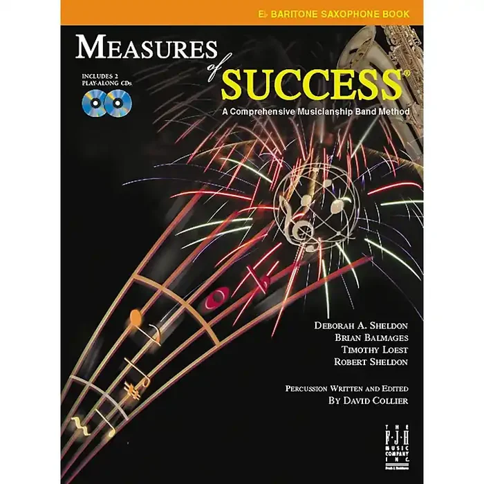 FJH Music Measures of Success E-flat Baritone Saxophone Book 2 Guitar Center